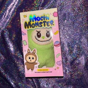 Mochi Monster Plush Charm Collectible Keychain